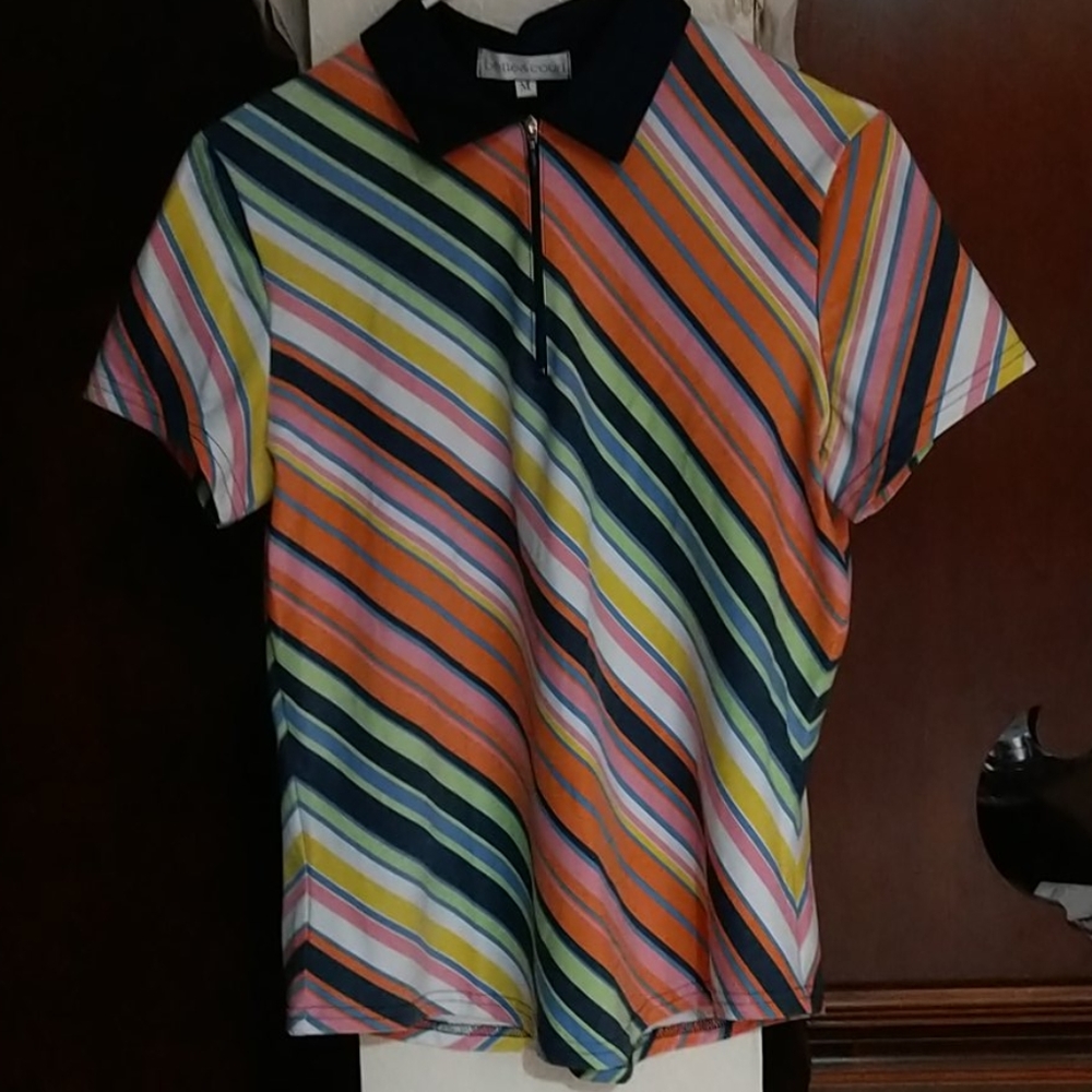 Sport 1/2 zip polo